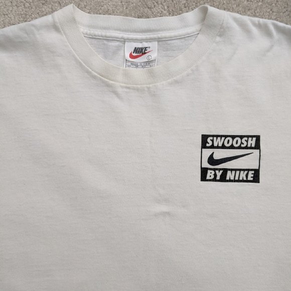 Nike vintage "Swoosh By Nike" t-shirt large - Picture 5 of 8